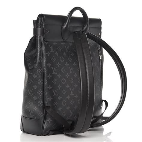 louis vuitton 2021 monogram eclipse backpack trio|Louis Vuitton black monogram backpack.